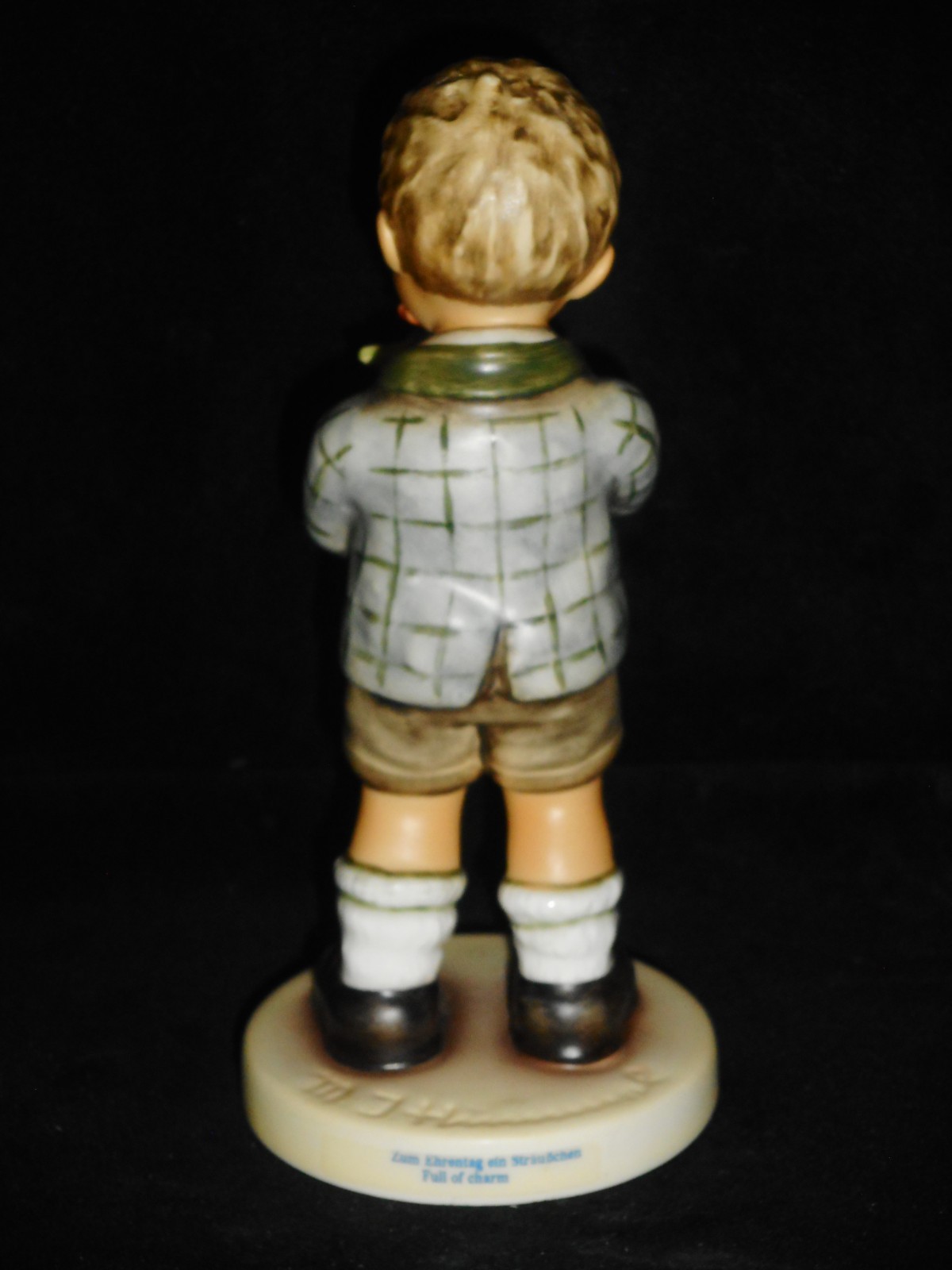 HUMMEL FIGURE 2282/B FULL OF CHARM FLOWERS w/BUMBLEBEE TM9 #232805 w/BOX & COA