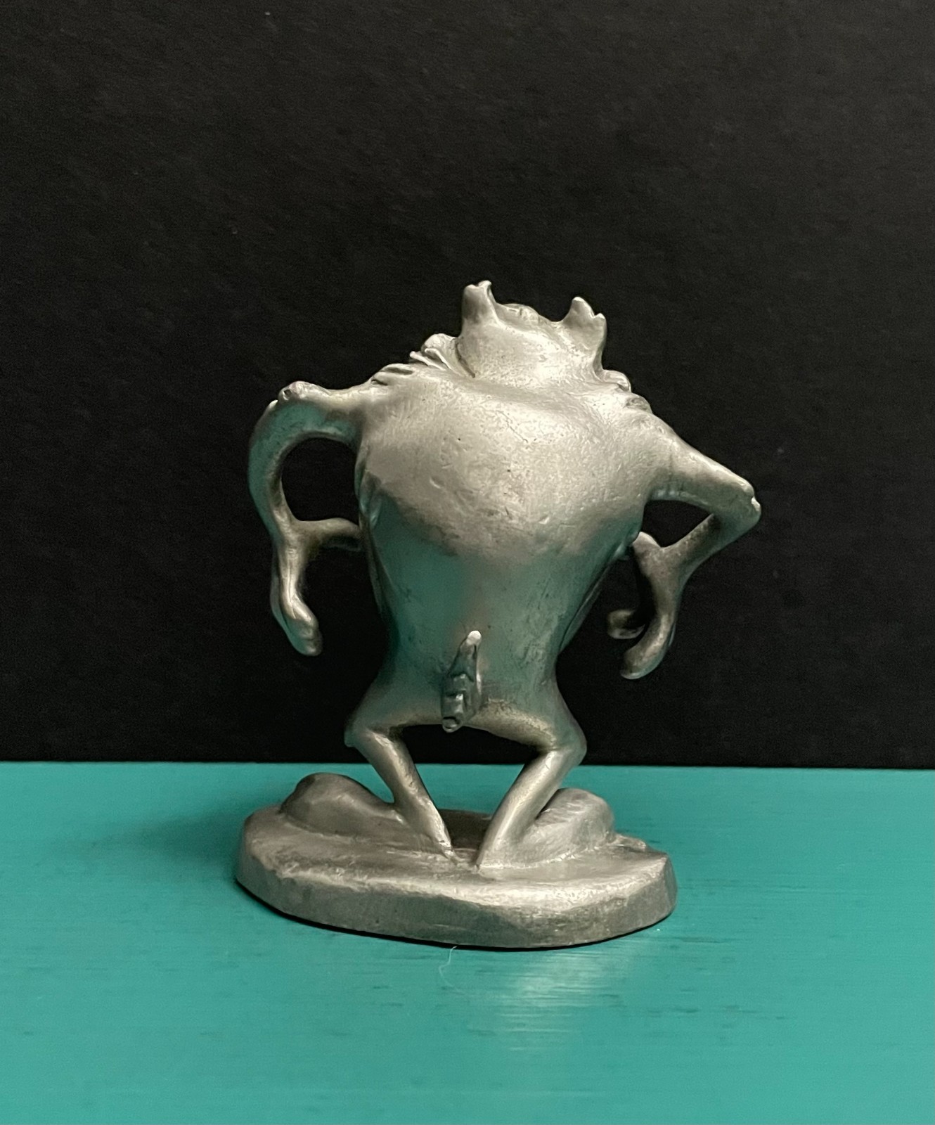 Warner Bros Pewter Taz Tasmanian Devil Growl Looney Tunes Cartoon Art Figurine