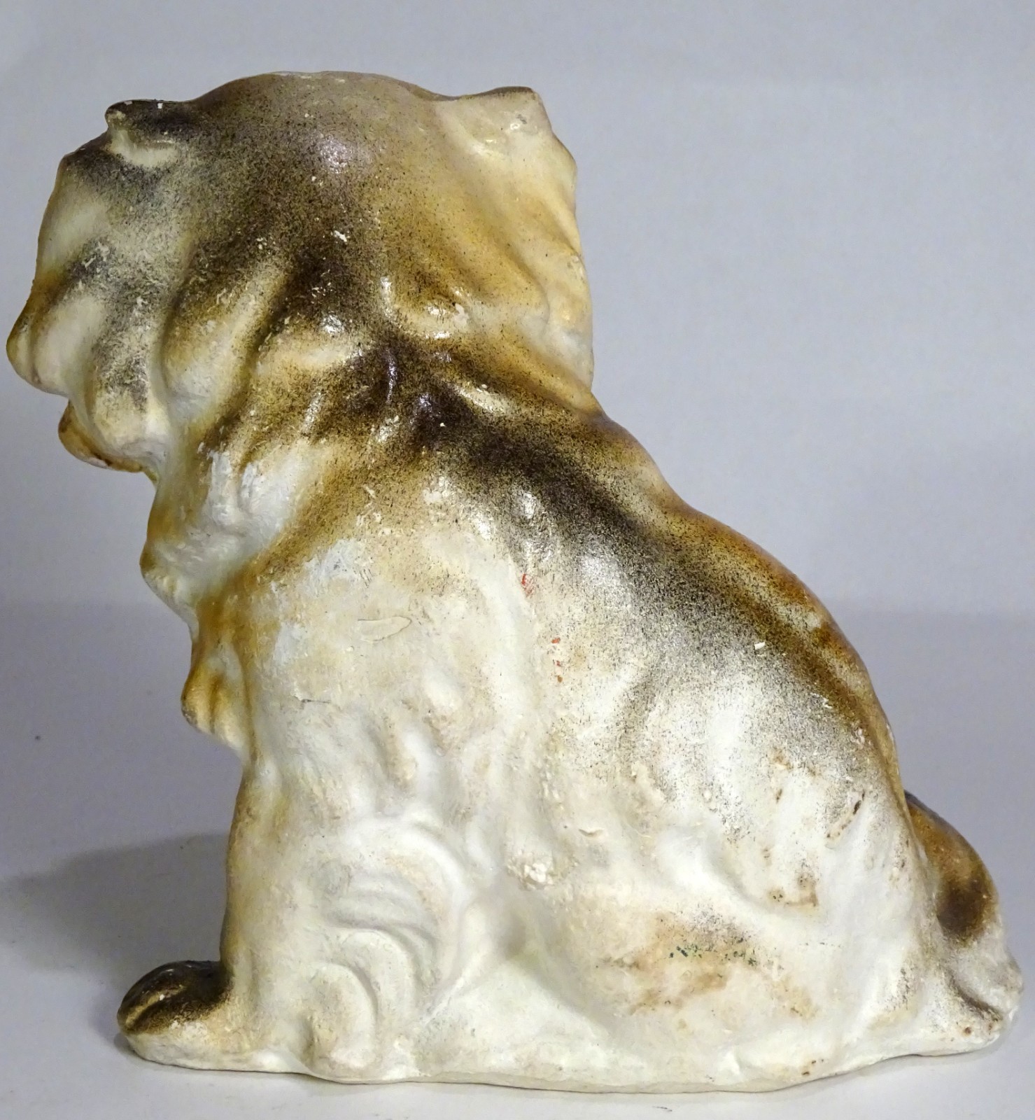 Vintage CHALKWARE 6.5″ Carnival Figurine-SPANIEL-PEKINGESE DOG