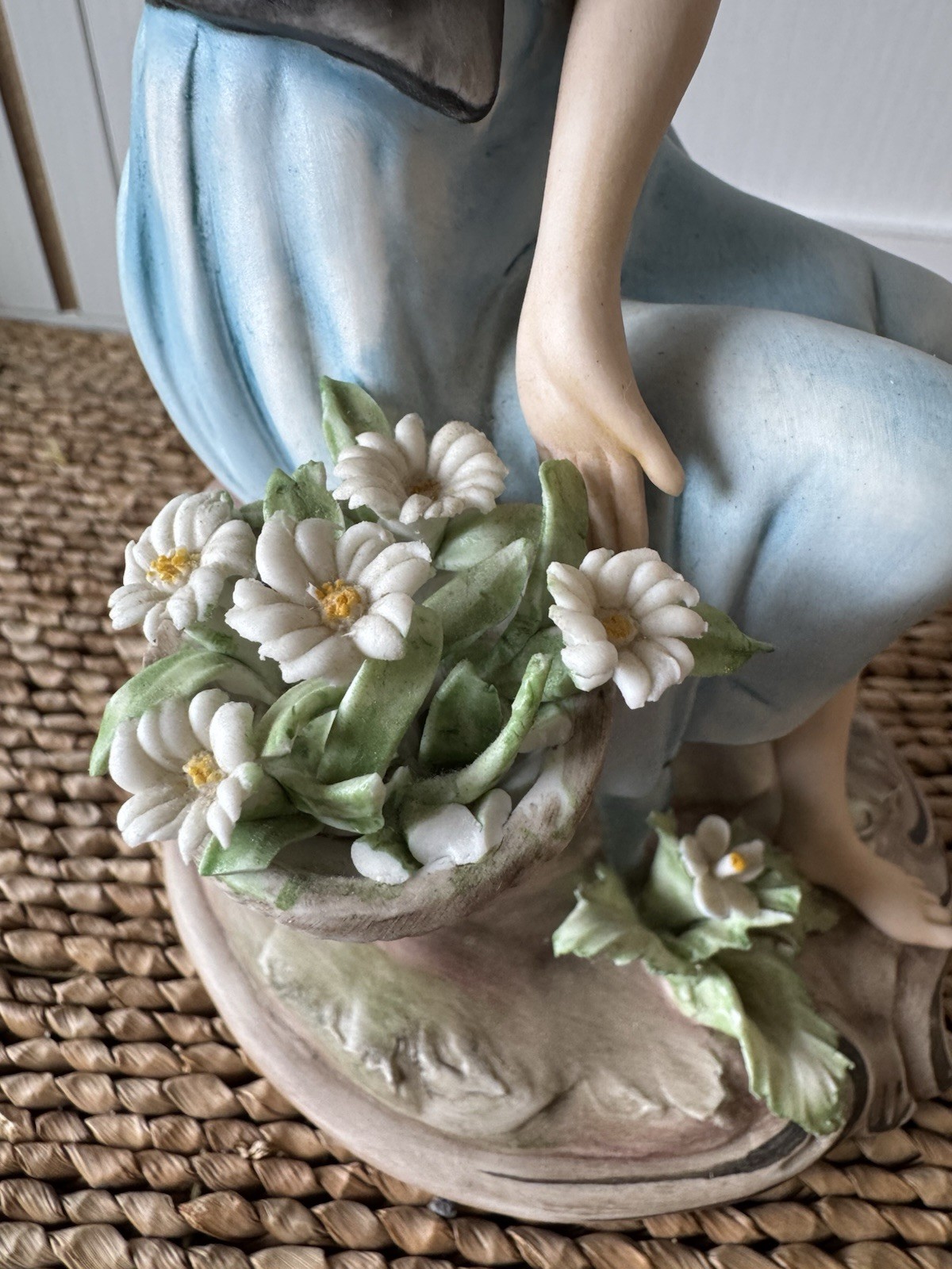 Capodimonte porcelain Handcrafted Figurine Created For Ethan Allen