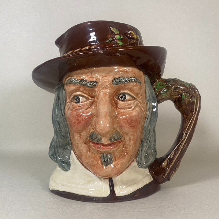 Royal Doulton Izaak Walton D6404 Large Character Jug Toby Mug AS IS Display Piec