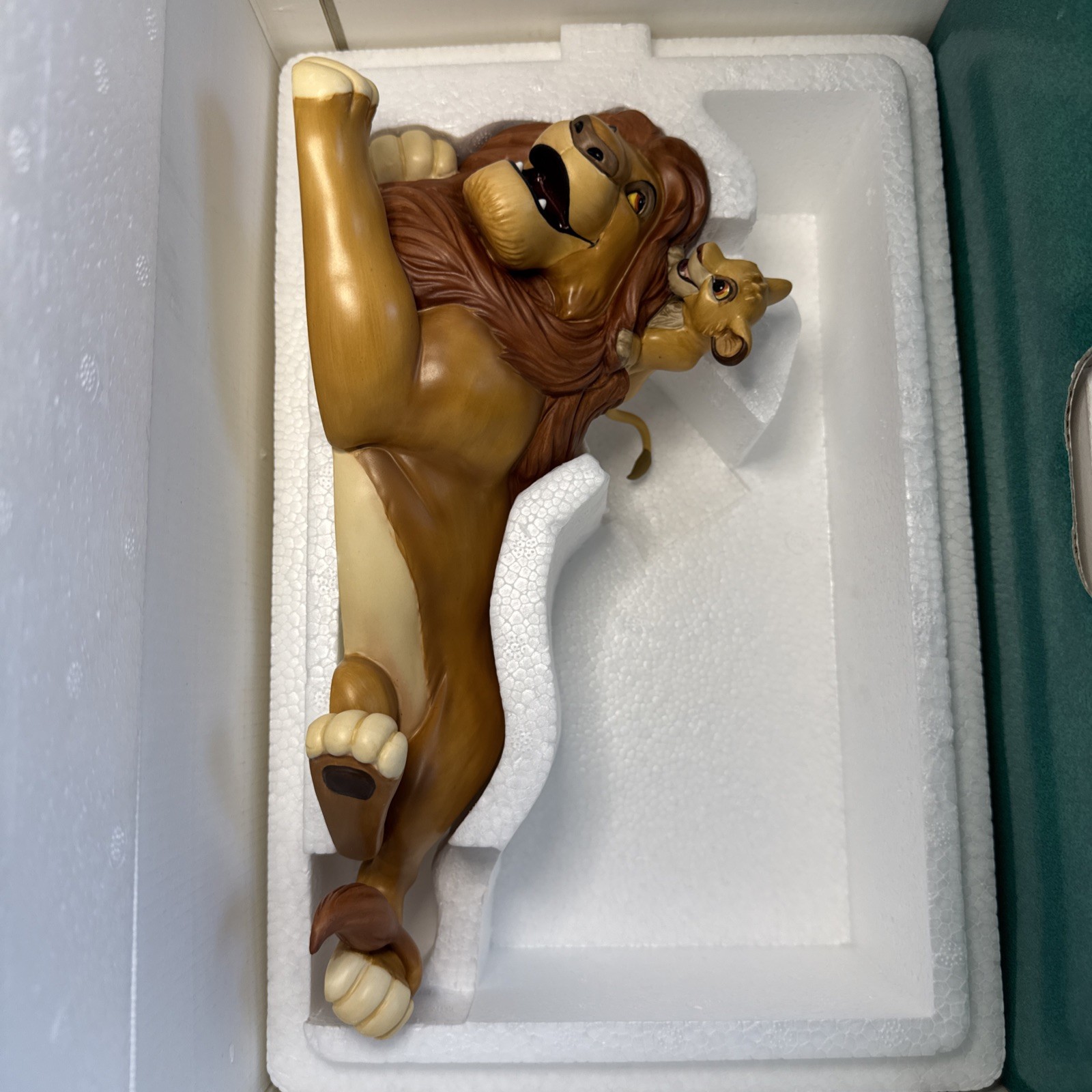 Walt Disney Mufasa & Simba – Pals Forever Disney’s Lion King Tribute Series COA