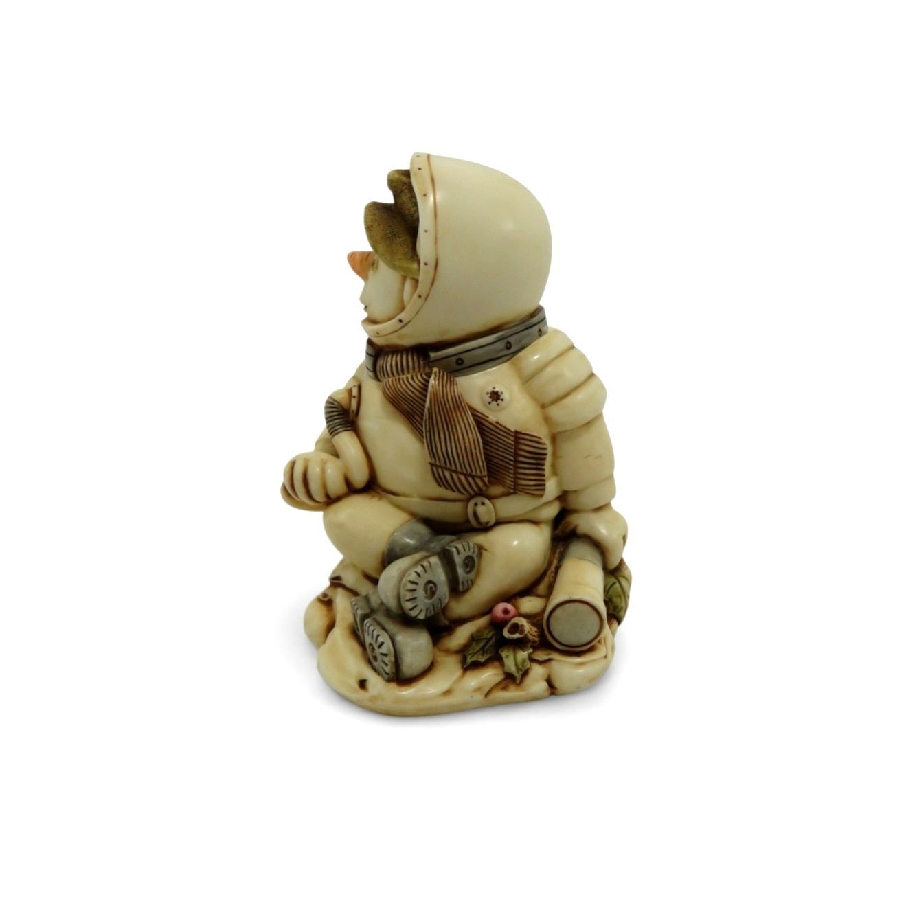 Harmony Kingdom Blue Moon Snowman Astronaut Trinket Figurine Boxed 3.7″