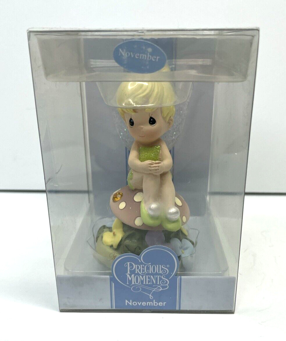 Precious Moments Birthstone TinkerBell With Light Up Wings- November Retired