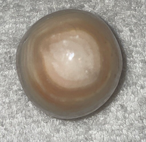 Vintage Marble Egg Brown Gray & Beige