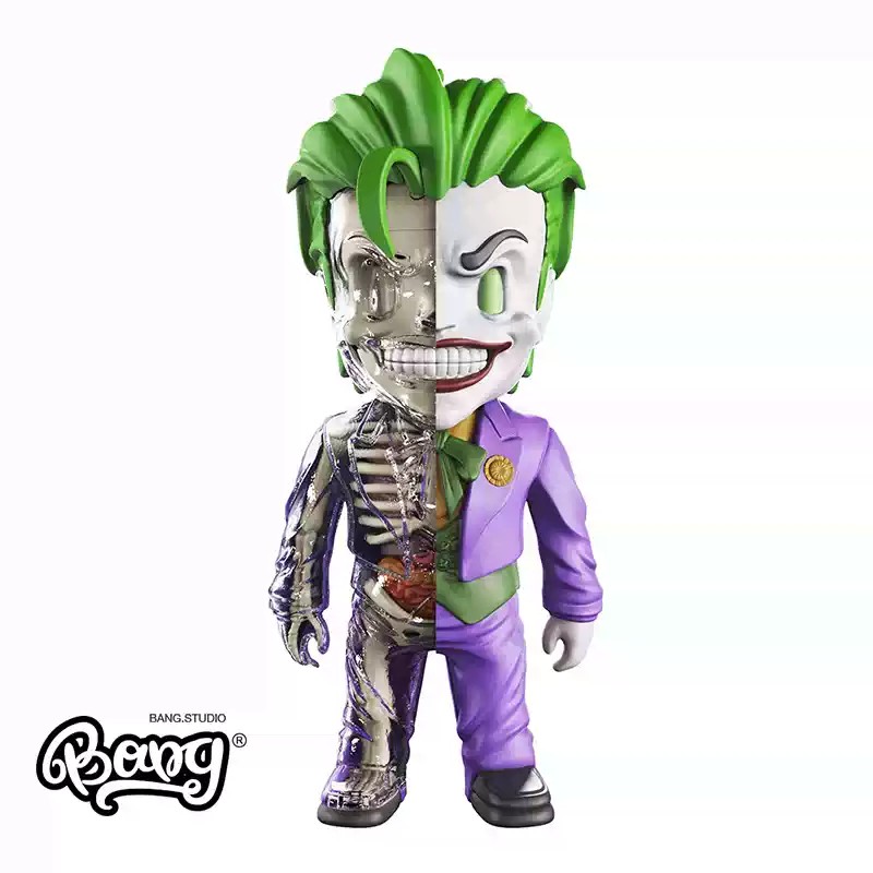 4D XXRAY Mighty Jaxx JOKER Limited Ver. ABS Fashion Figure 24cm New In Stock