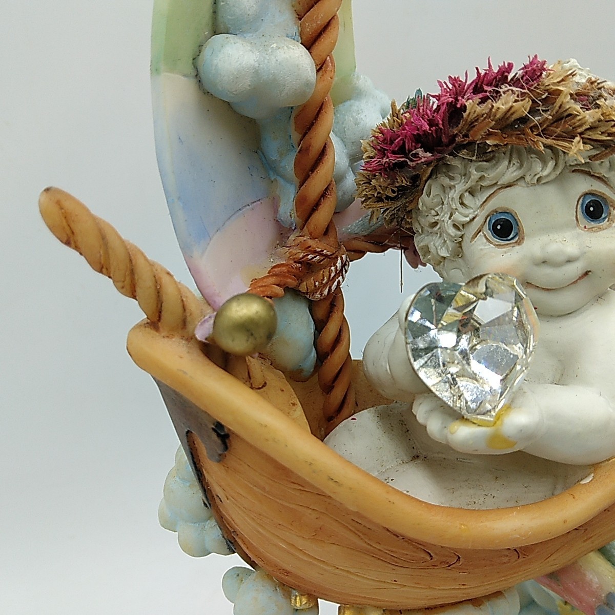 Dreamsicles Smooth Sailing Angel Cherub Limited Ed 10th Anniv. Figurine RARE LN