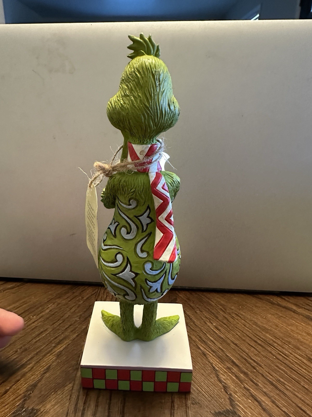 Jim Shore GRINCH WITH LONG SCARF Christmas Figurine 6010774 Dr Seuss 2022 Ret