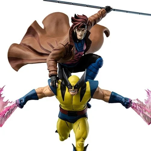 X-Men ’97 Gambit and Wolverine 1:10 Scale Limited Edition Statue BY IRON STUDIOS
