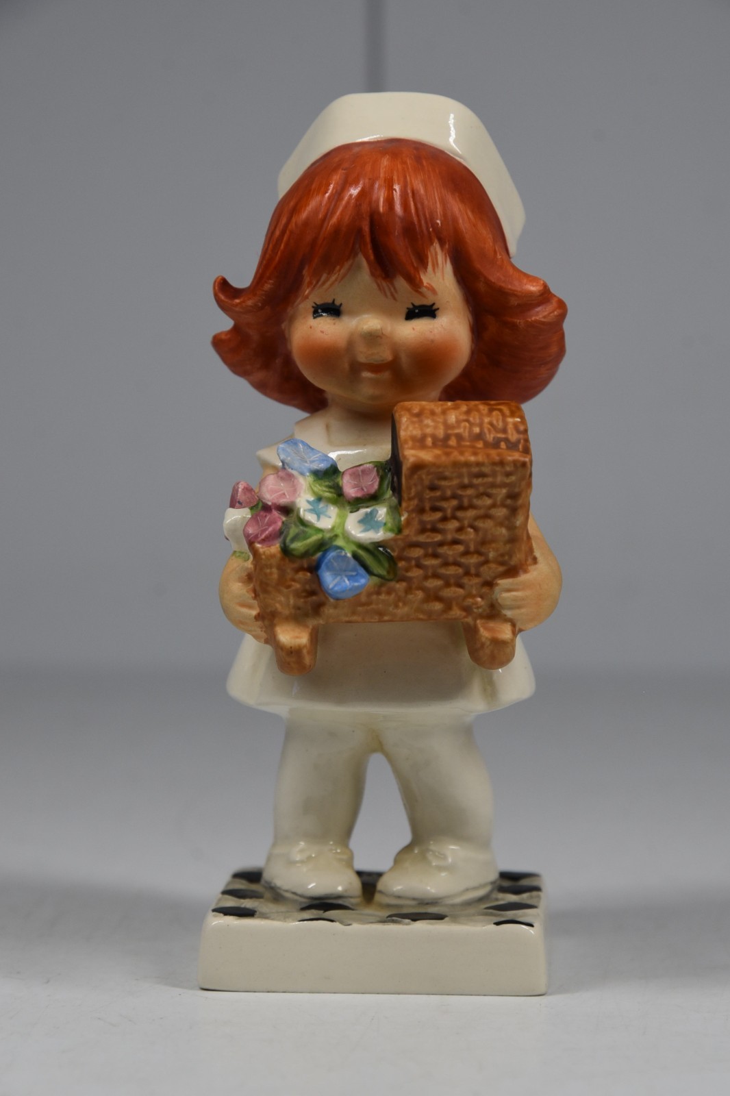 Vintage Goebel Redhead Nurse by Charlot Byj Maternity Hospital W Germany Figure