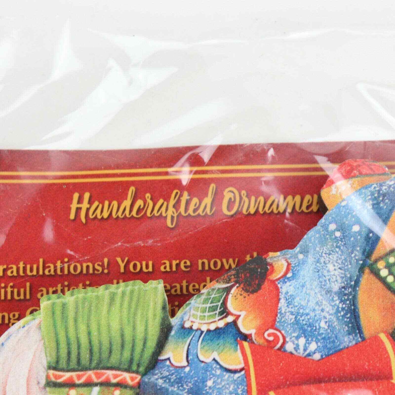 Designocracy, by Dona Gelsinger Santa Ornament