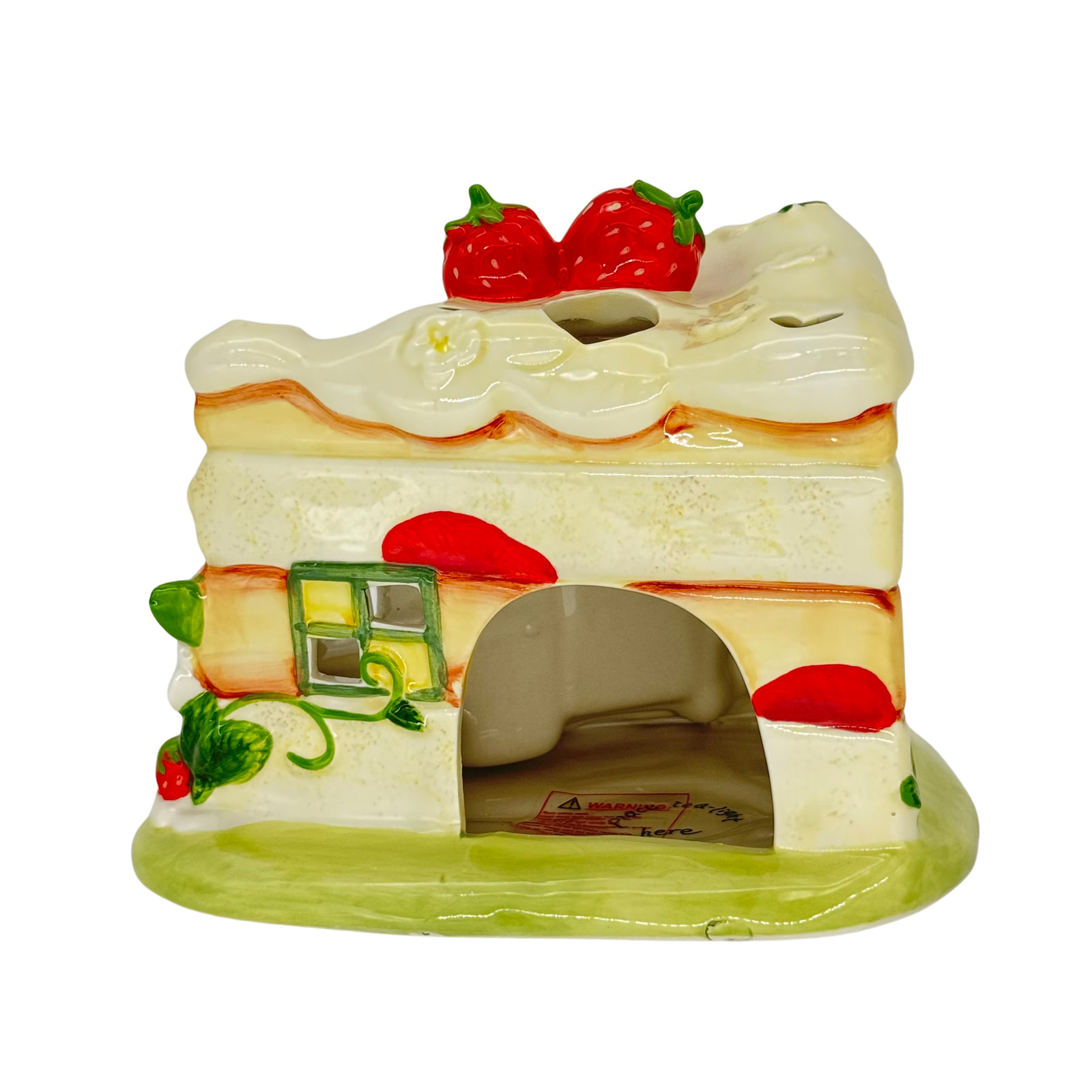 Blue Sky Clayworks Strawberry Shortcake Inn Candle House 25580