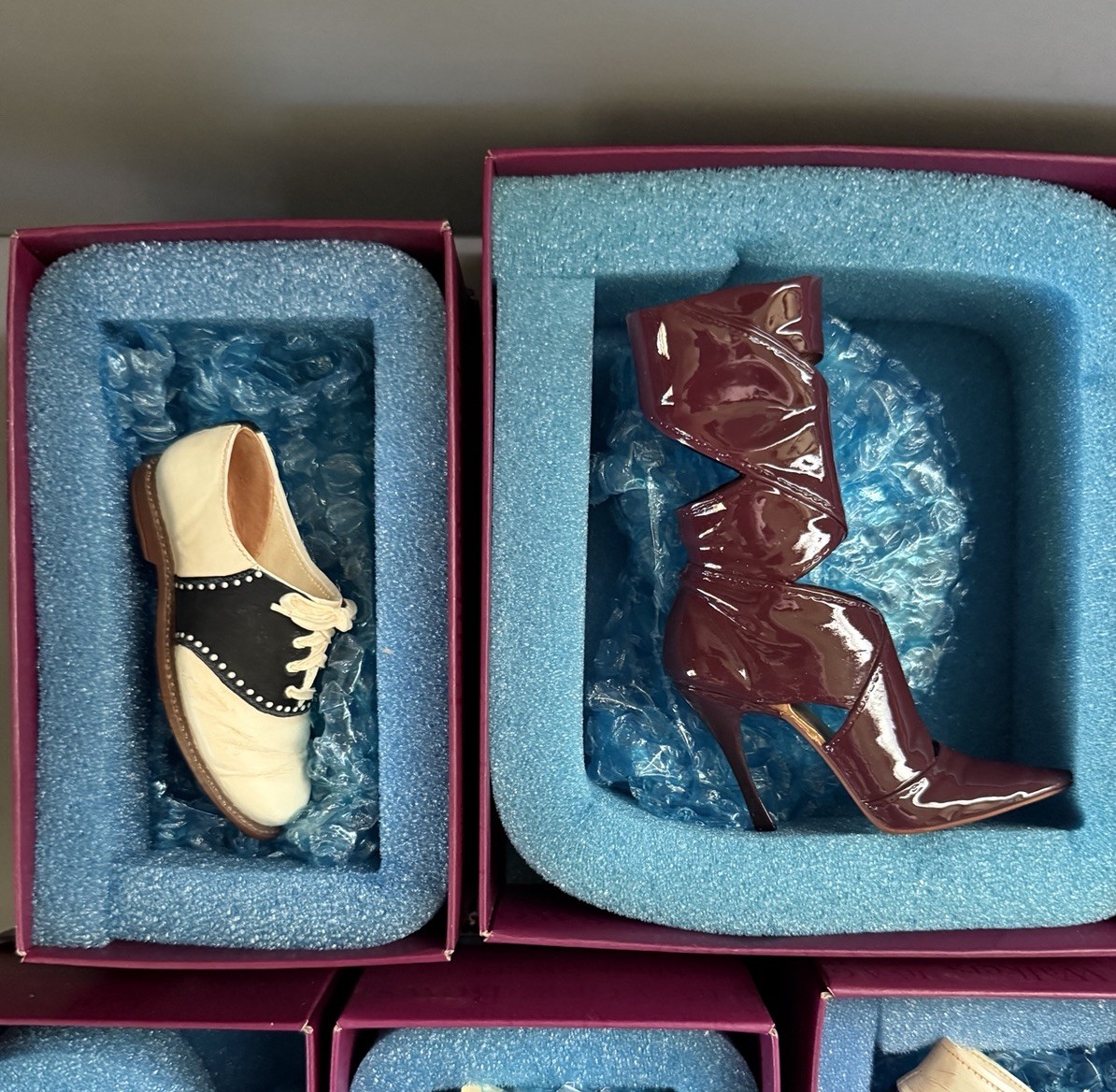 Lot 11 Just The Right Shoe By Raine 1999 2000 2001 2002 Decor Original Boxes COA