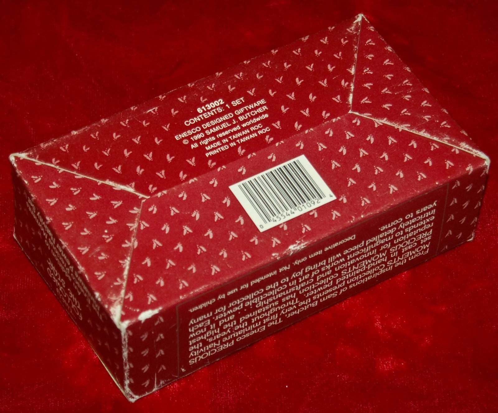 VINTAGE Precious Moments PEWTER Figurines “They Followed The Star” Nativity BOX!