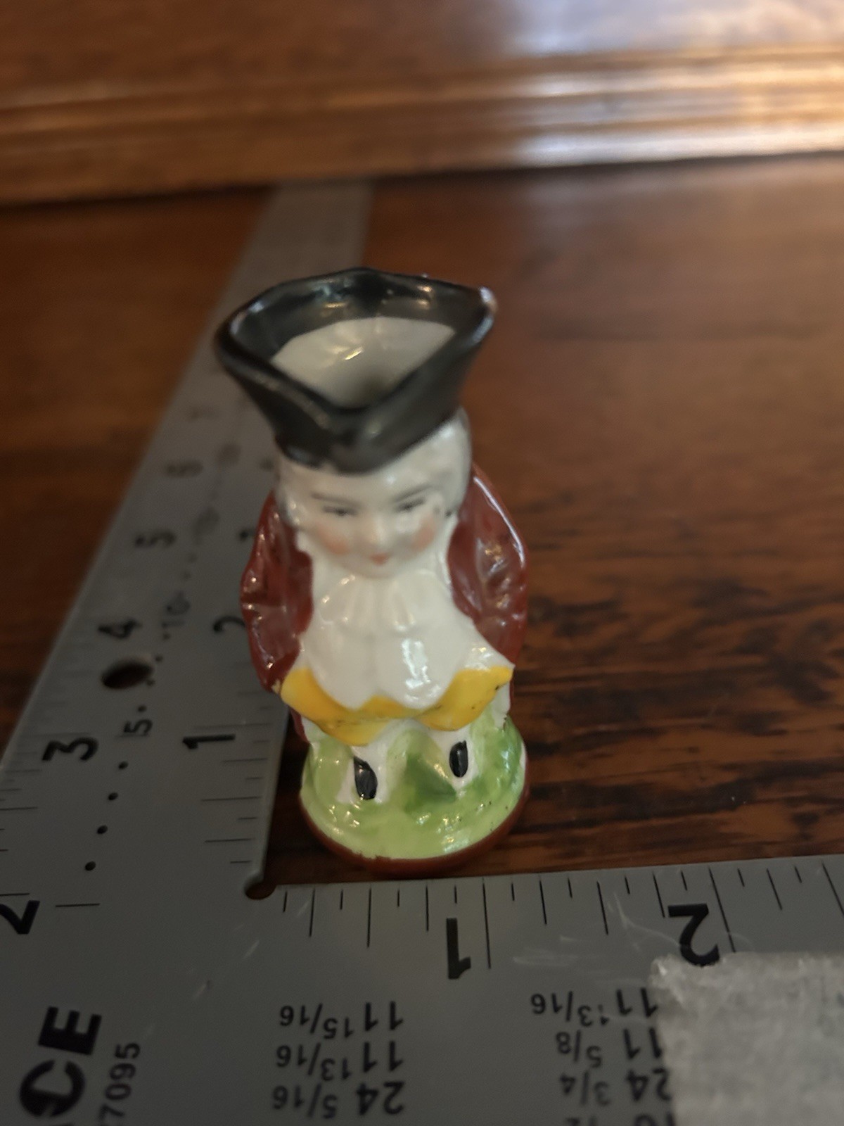 Mini Toby Mug/Toothpick Holder 2.5 H X 1.25 W