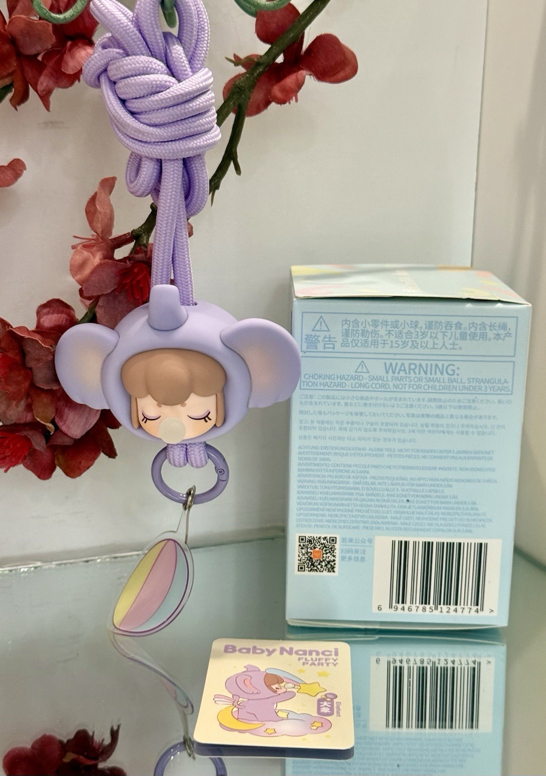 Rolife Baby Nanci FLUFFY PARTY Phone Strap Nanci Figure Authentic USA Seller
