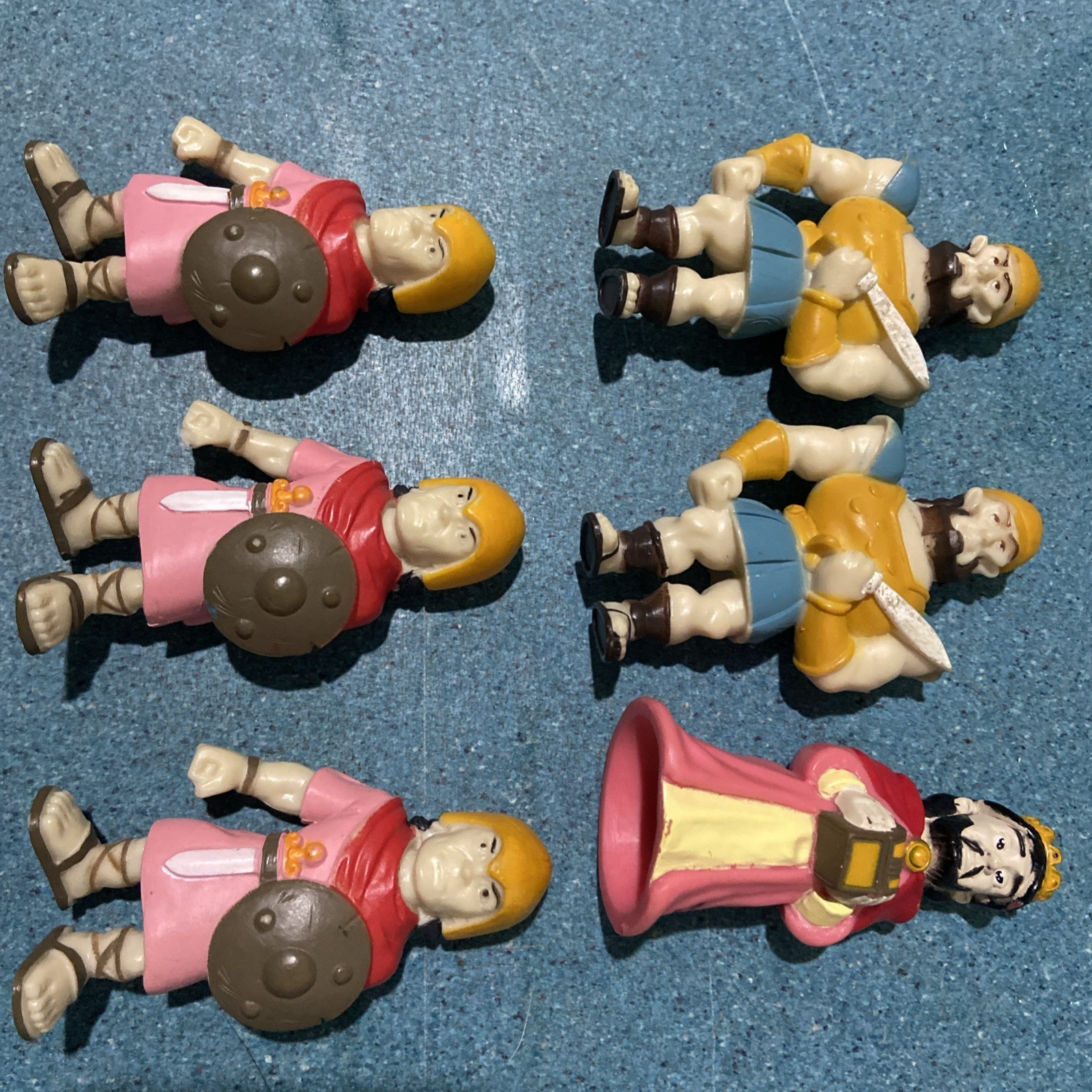 Bible Toys Old Testament Tales of Glory David And Goliath Action Figure Lot (6)!