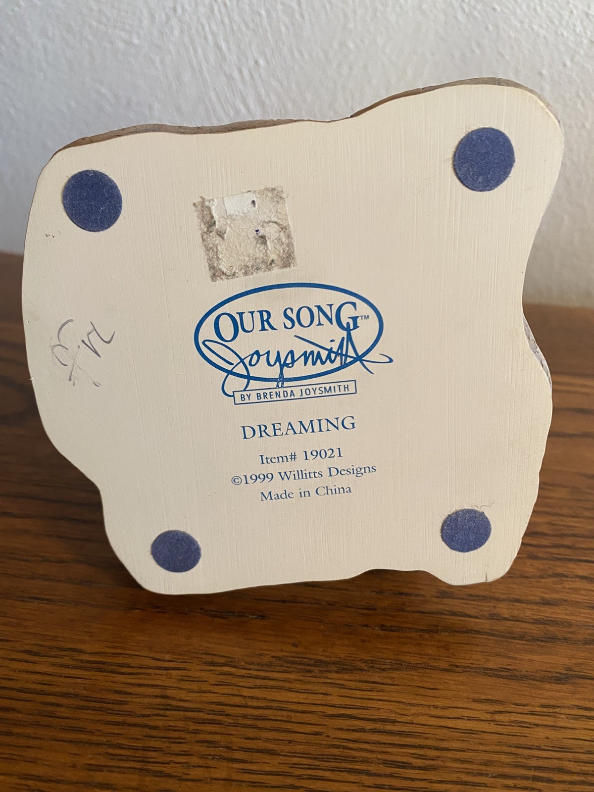 VINTAGE OUR SONG BRENDA JOYSMITH DREAMING 1999 WILLITTS DESIGNS FIGURINE NO BOX