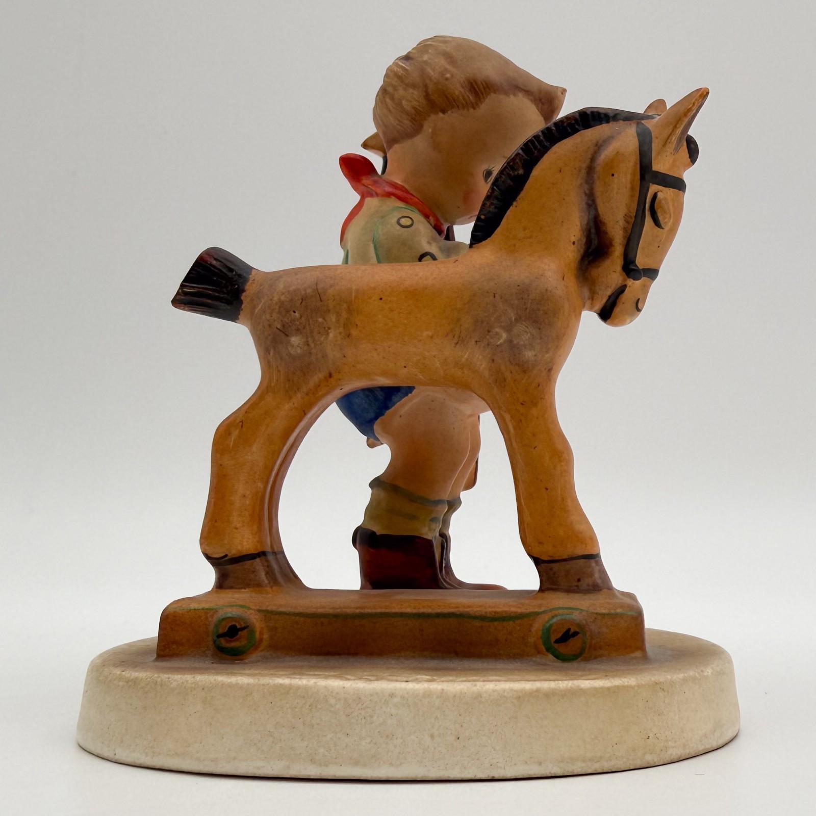 Hummel Figurine #20 Prayer Before Battle 4.5″ TMK1 Made in US Zone Boy Horse