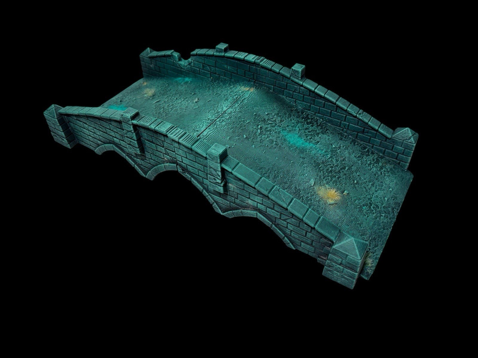 Ancient Bridge Terrain Medieval Fantasy Bridge Painted MESBG/D&D/AOS Compatible