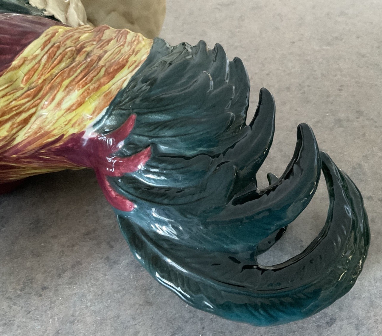 BESWICK :: 1948-54 LEGHORN ROOSTER COCKEREL 10” FIGURINE Gredington ENGLAND