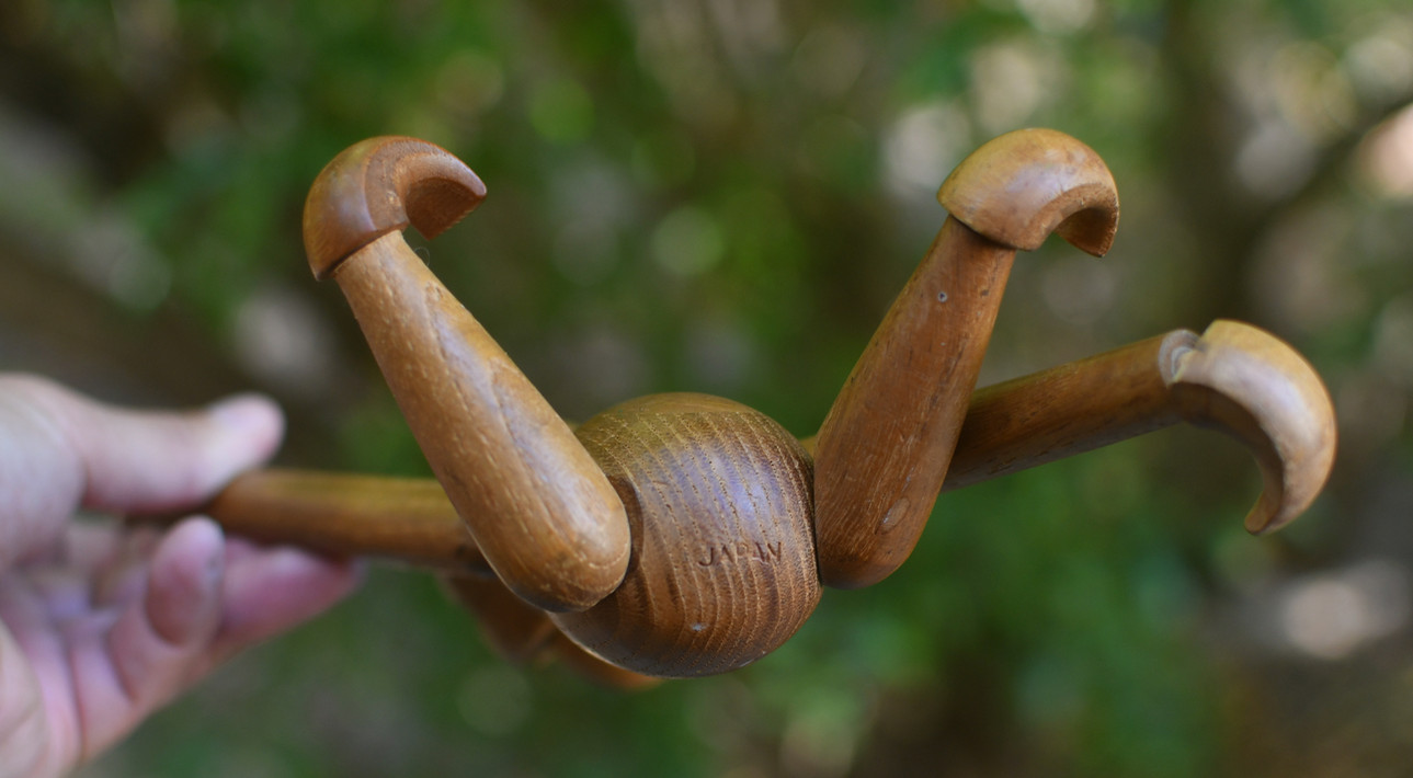 vintage 1960 Kay Bojesen Style Monkey Material: Oak made in Japan