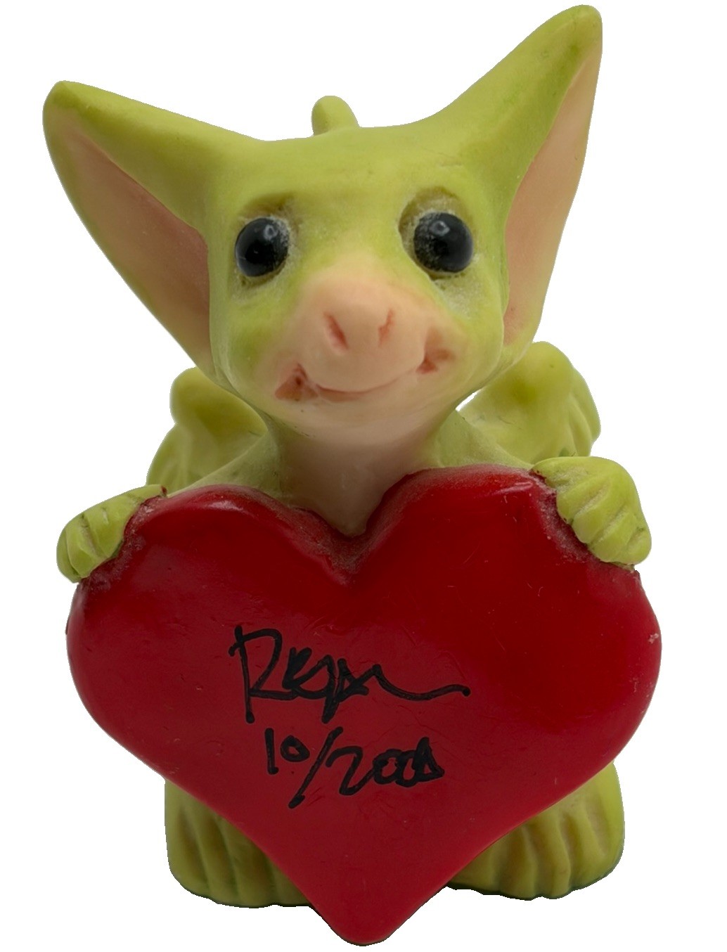 Real Musgrave Whimsical World of Pocket Dragons Big Heart SIGNED Mini 2″