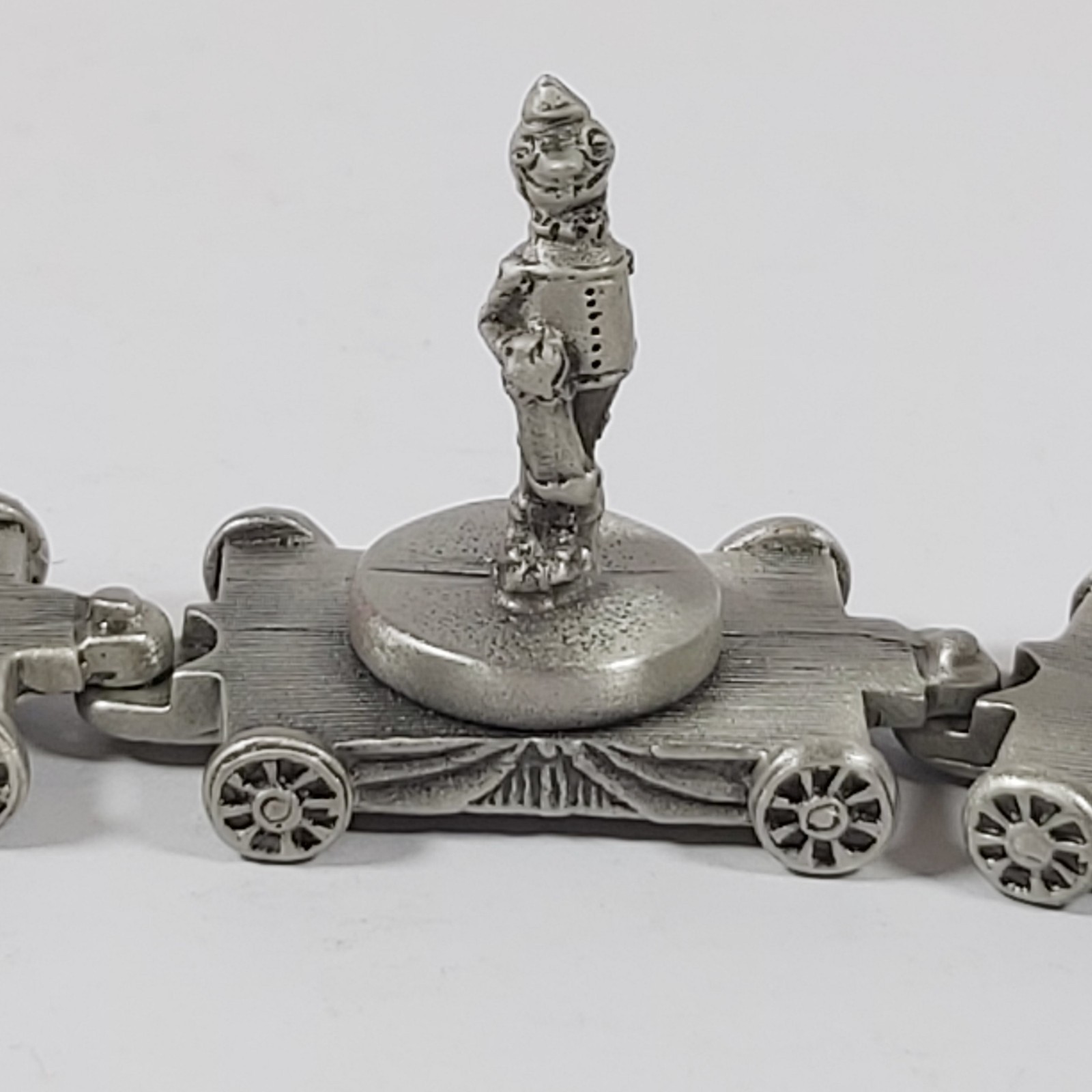 Wizard Of Oz Miniature 6 Piece Pewter Train Set L. Frank Baum Family Trust