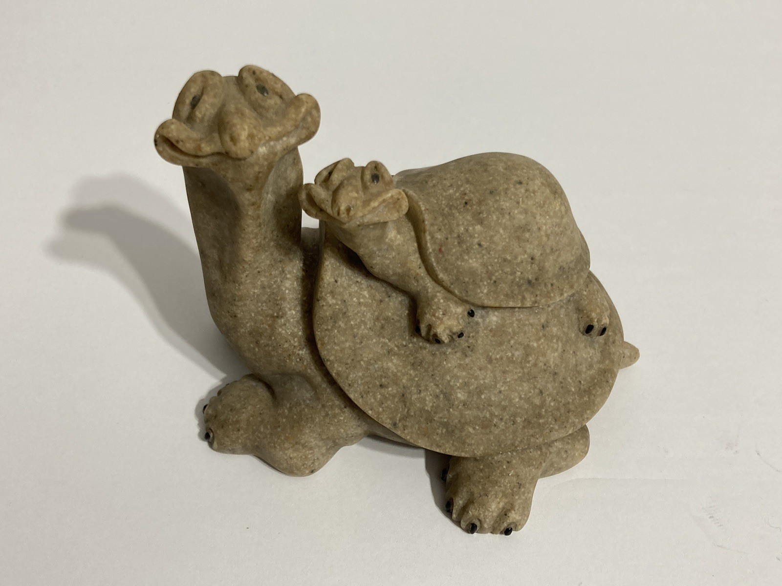 5 pc Vintage Quarry Critters Turtle Tortoise Figures Second Nature Design