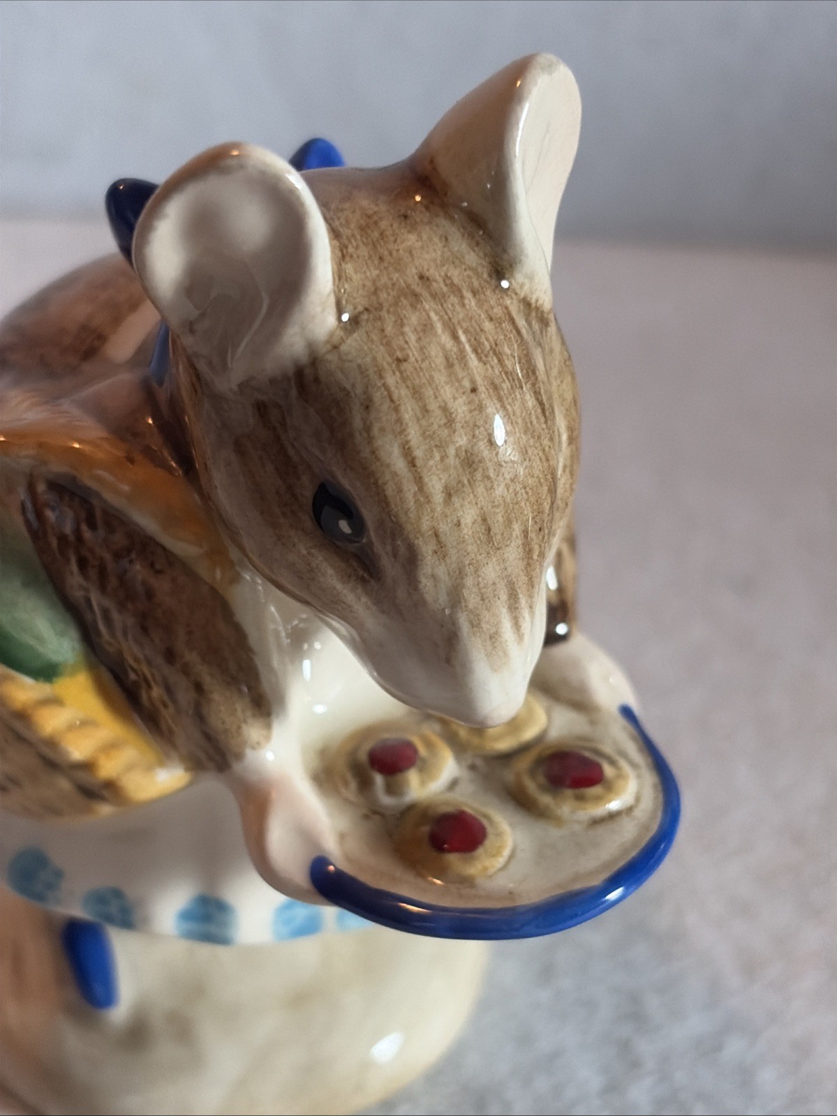 Beatrix Potter’s Appley Dapply Figurine 1971 Beswick England