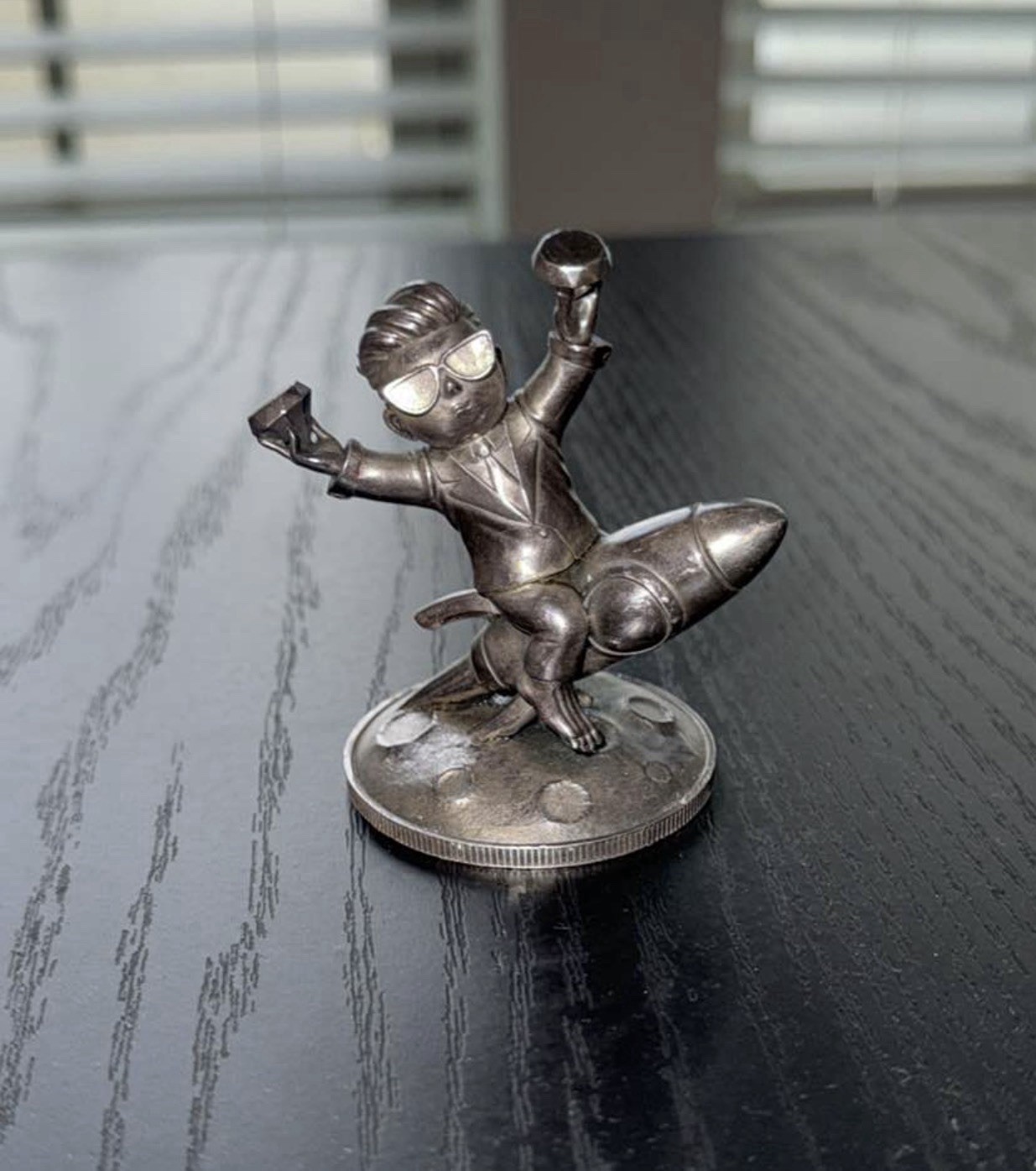 WSB Wall Street Bets 8oz Silver Statue
