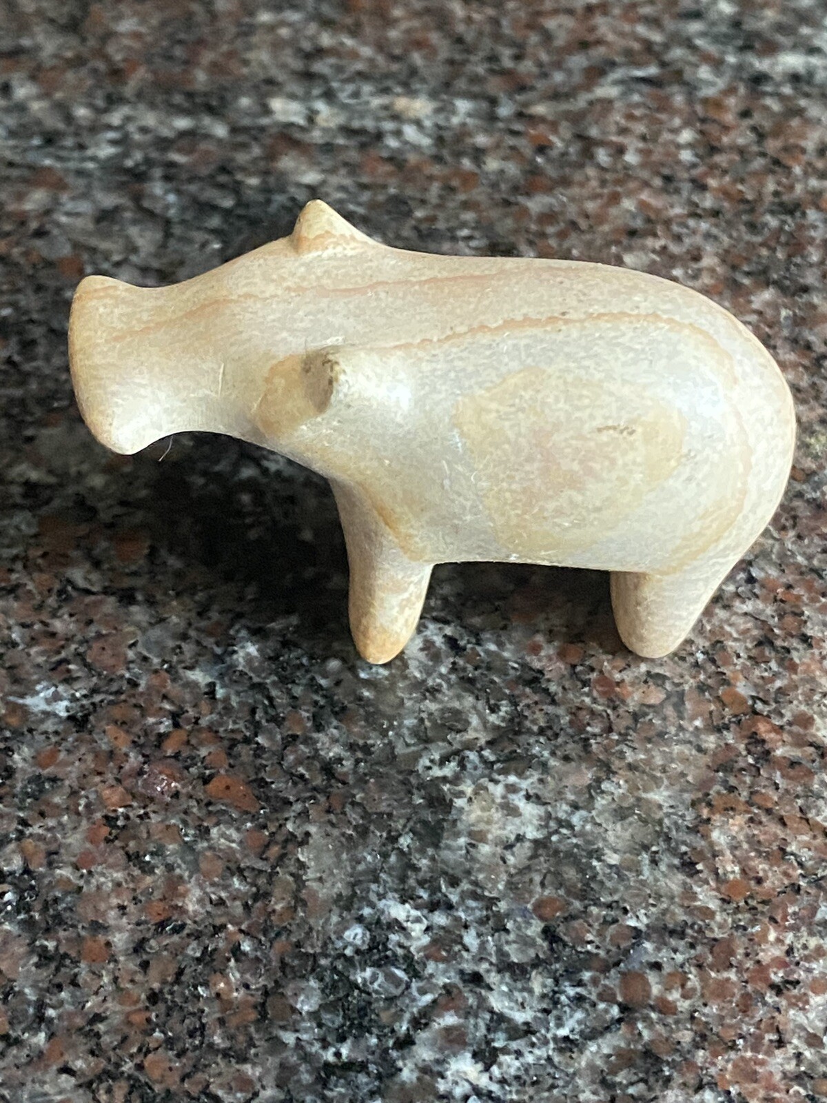 Smooth Soapstone Miniature Hippo Statue Figure – House Hippo