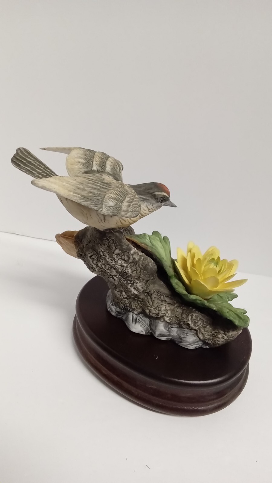 Vintage Heritage House ‘Springtime Serenades: WARBLER’ Figurine with music box