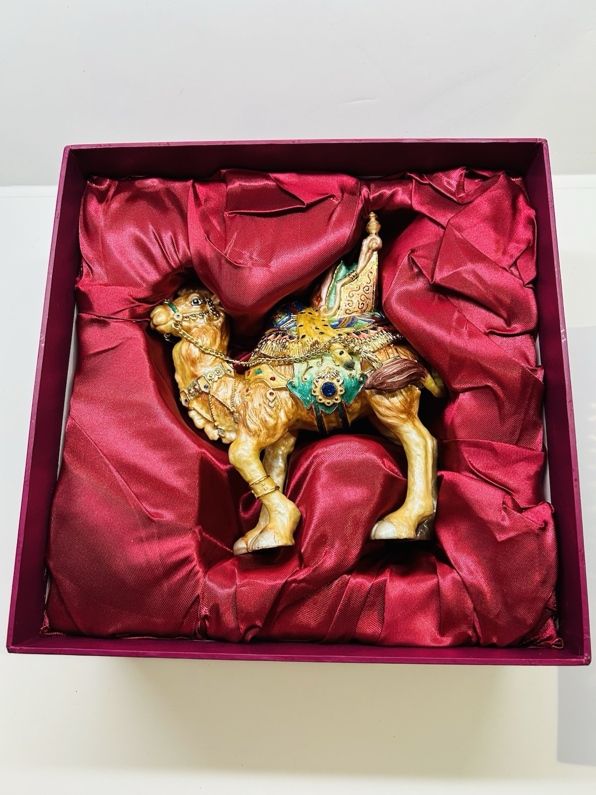 2004 Fitz & Floyd Treasures Collection Nubian Camel Limited Edition 34/107 Boxed