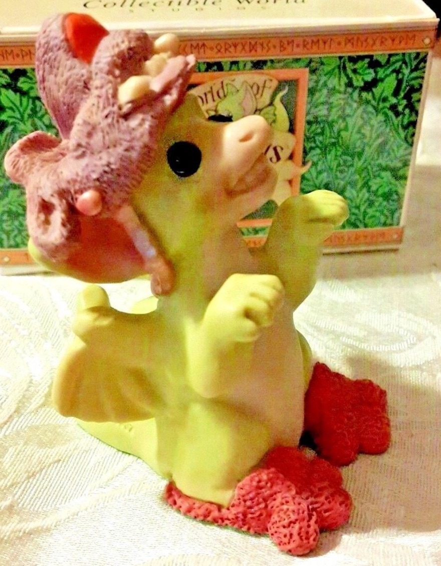 RL 💖 Pocket Dragons Dragon * Mint * 🍃GRRR, I’m a Monster🍃 * 1997 *