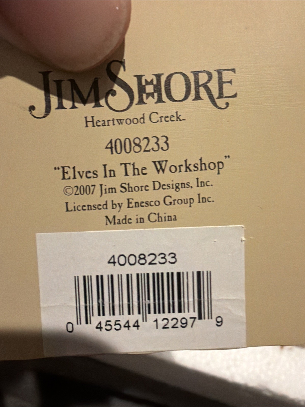 Jim Shore Heartwood Creek SANTA’s TOY MASTER Set of 4 #4008233 RARE