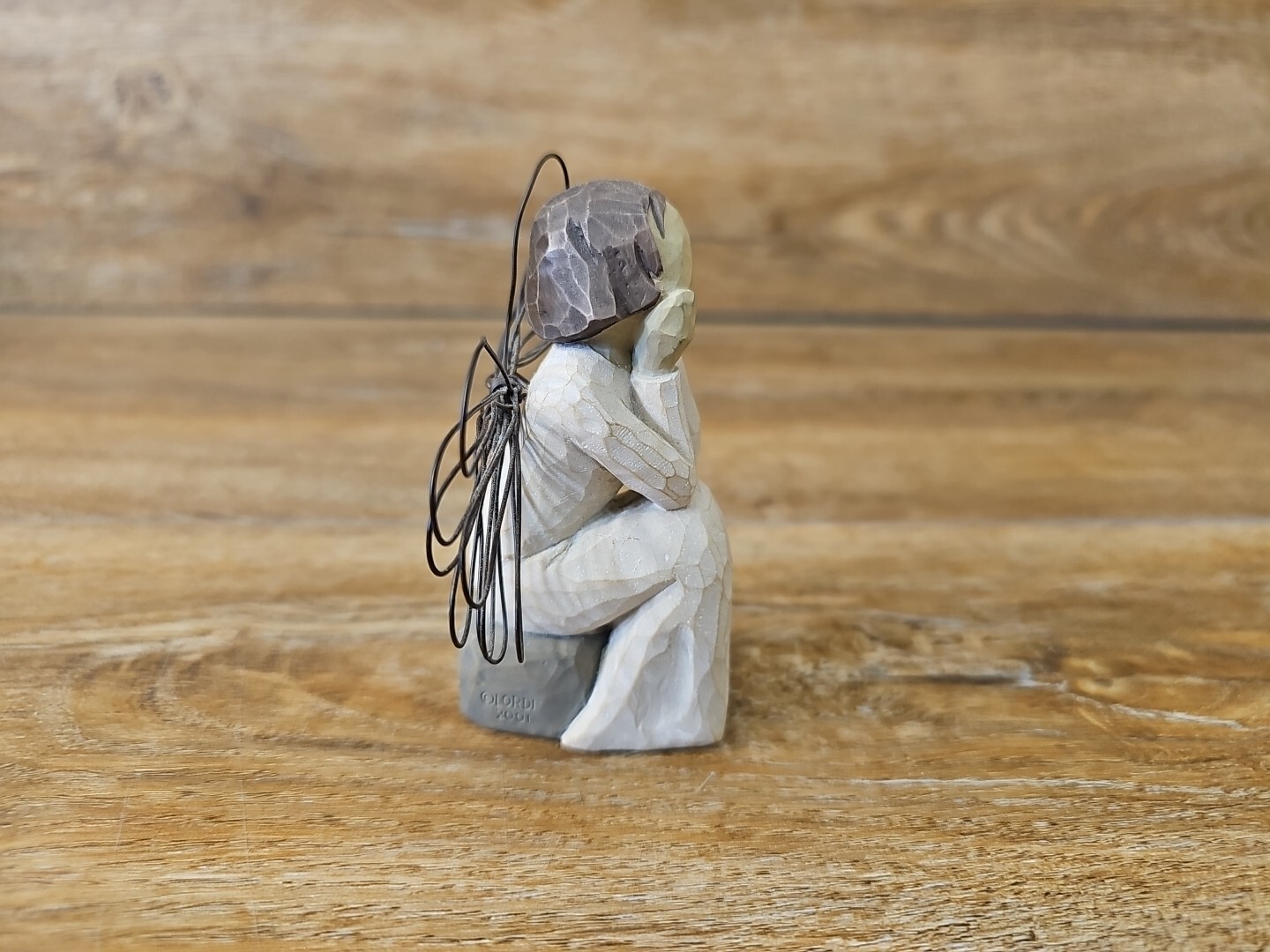 Willow Tree By Susan Lordi Angel Of Caring Demdaco 2001 Figurine Vintage 4″