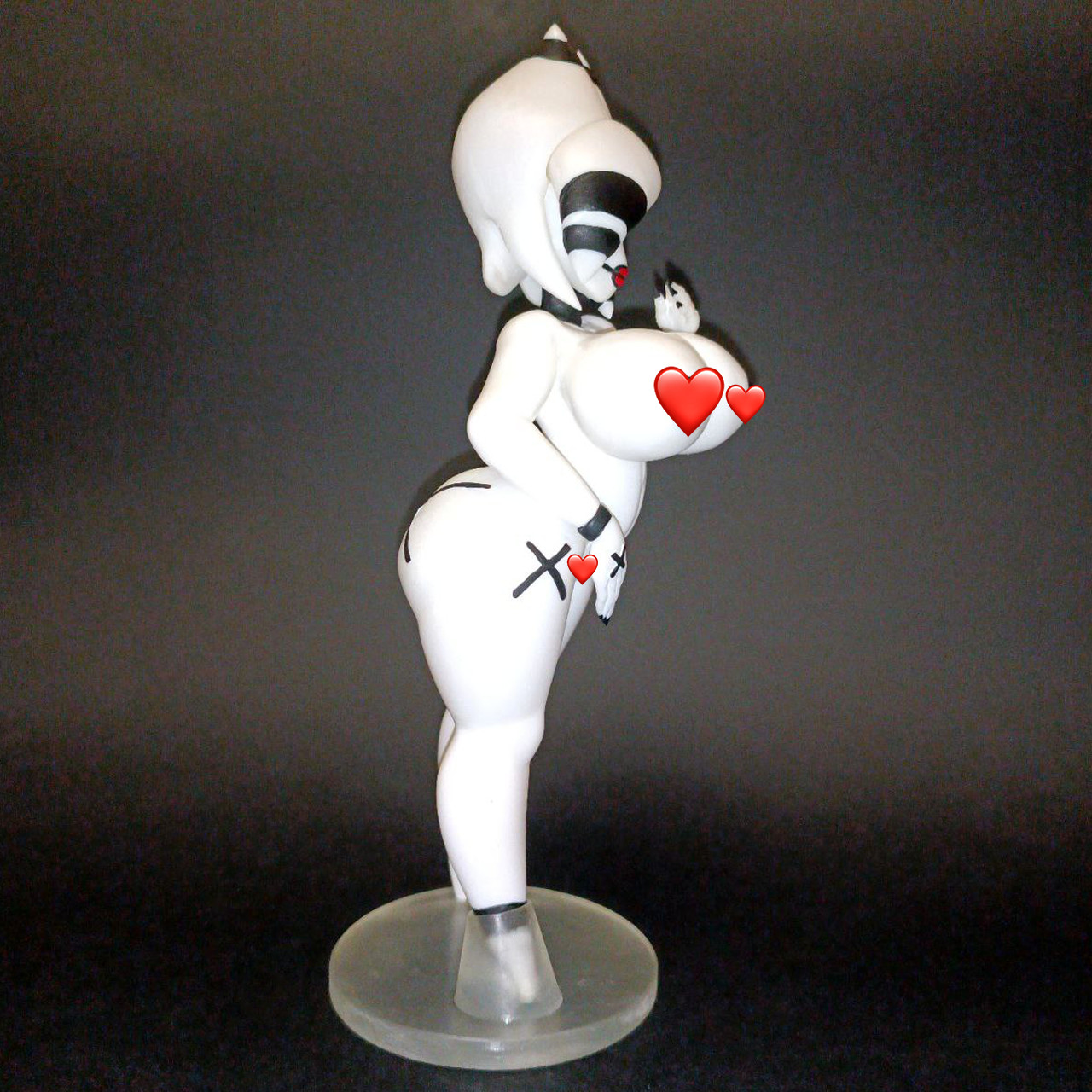 Marie NSFW Figurine – Fan Art from Game Fap Nights at Frennis | Handmade Statue