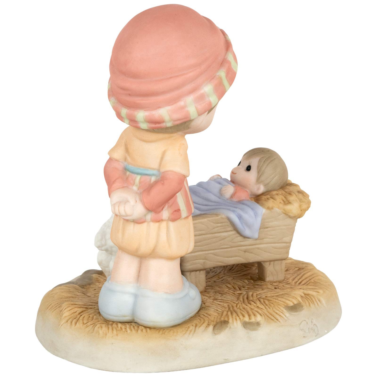 Precious Moments Shepherd Boy Baby Jesus Nativity Figurine 101049 Porcelain New