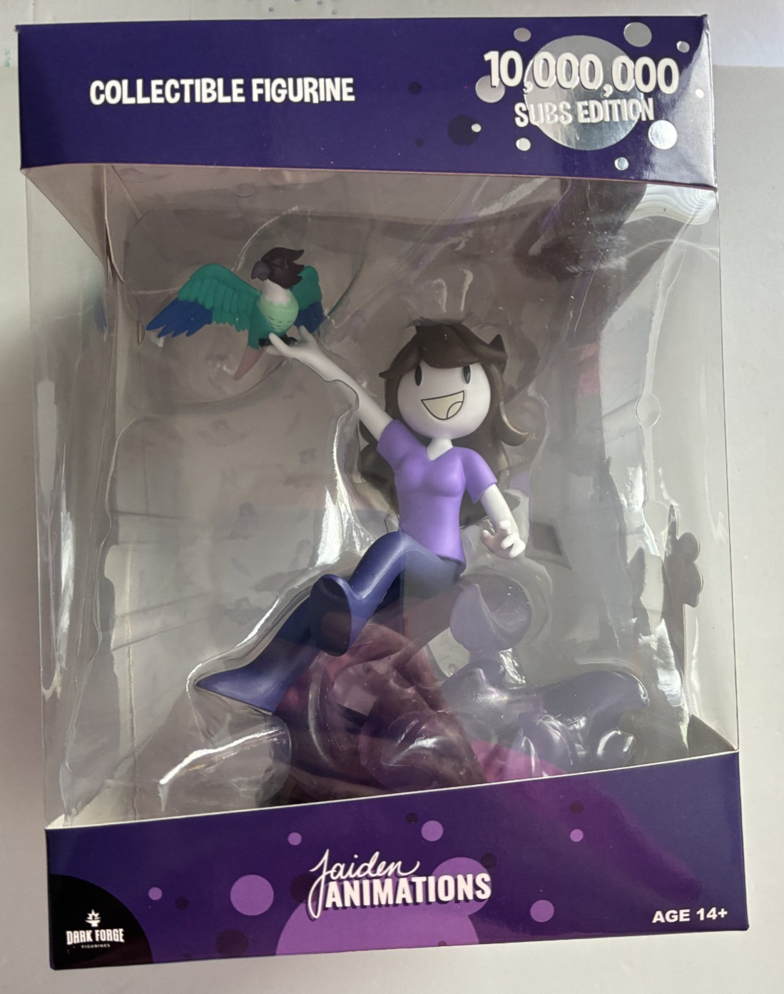 Jaiden Animations Limited Edition Collectible Figurine 10M Subs Edition Sealed