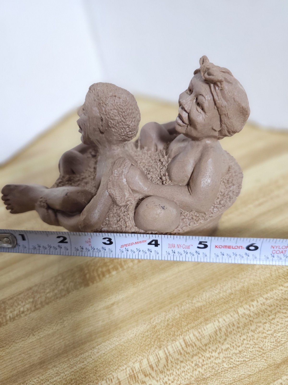 1990 AFRICAN AMERICAN FIGURINE cast resin John Pleasants All God’s Children EUC