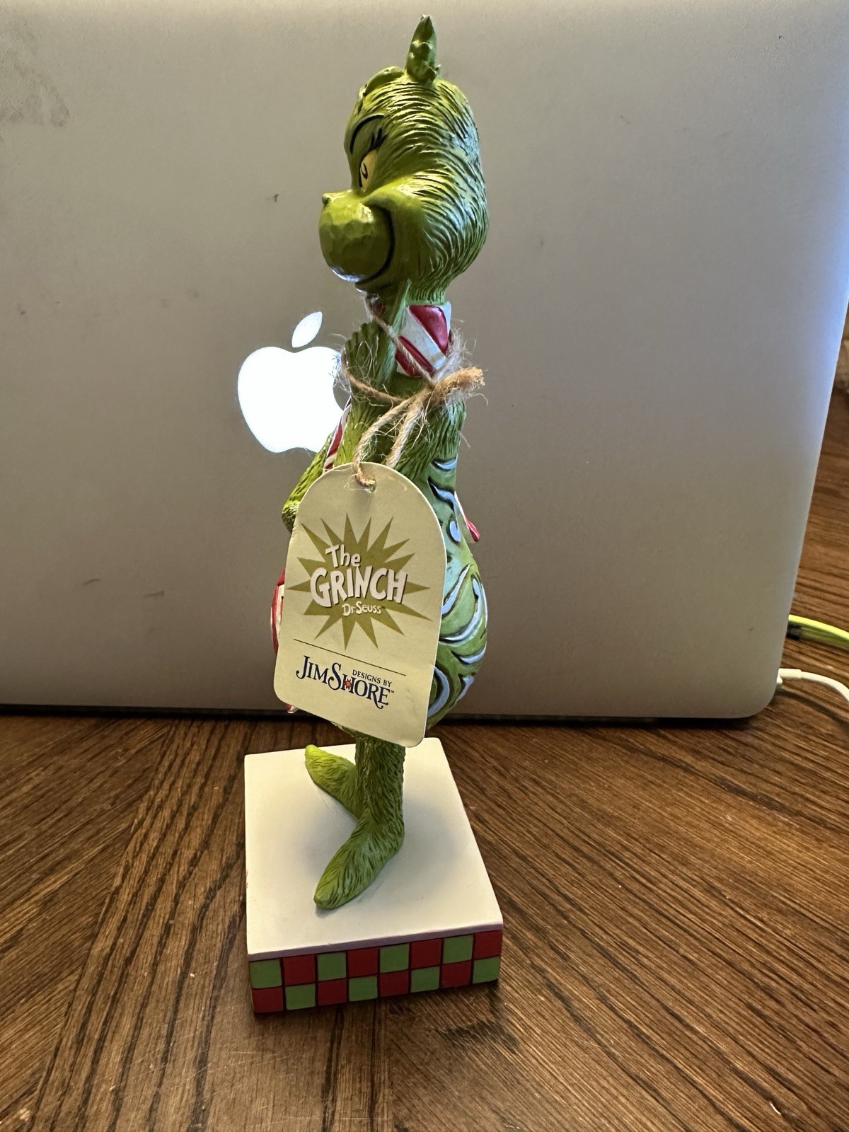 Jim Shore GRINCH WITH LONG SCARF Christmas Figurine 6010774 Dr Seuss 2022 Ret