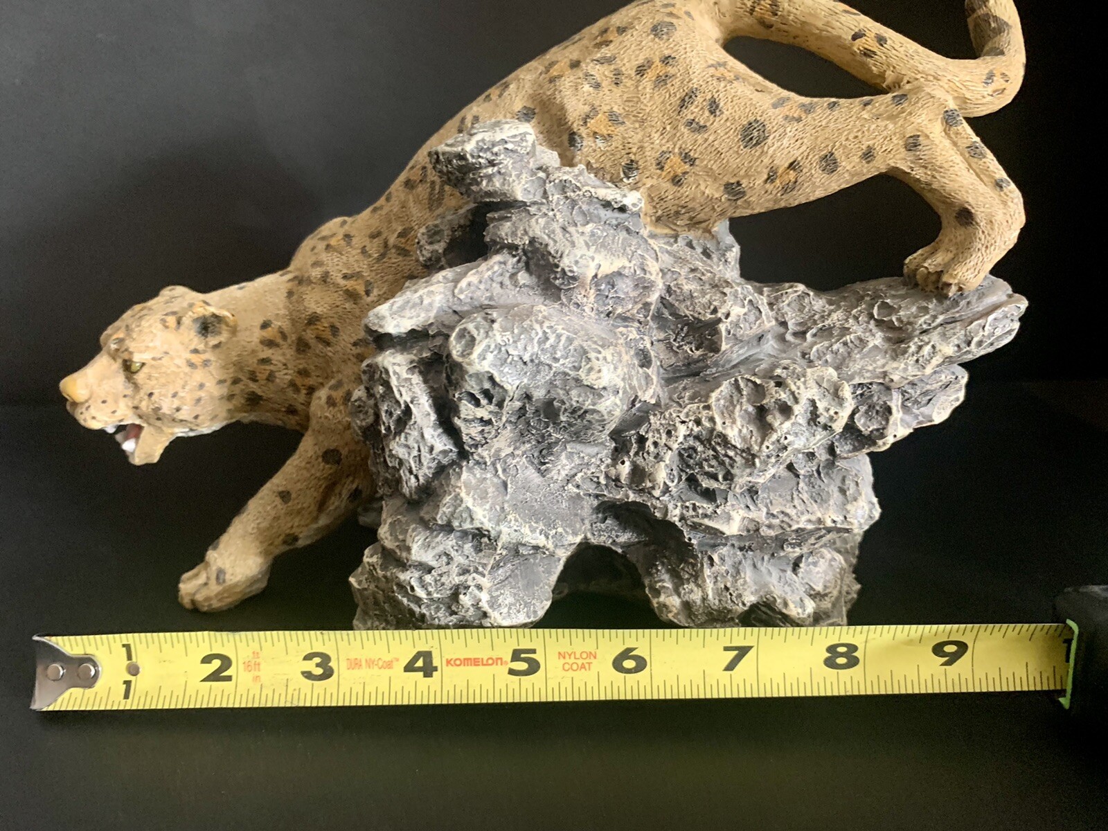Wild African Cheetah Cat Figurine
