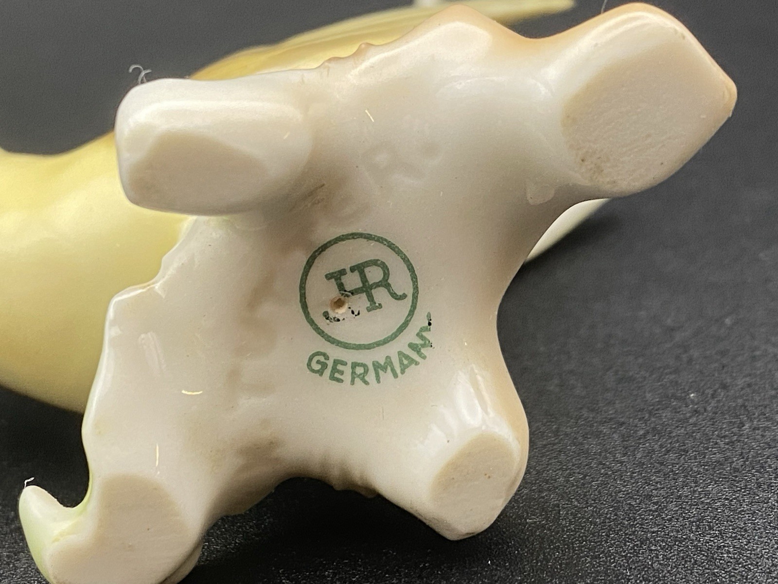 Hutschenreuther Germany Porcelain Bird Figurine Vintage HR Mark