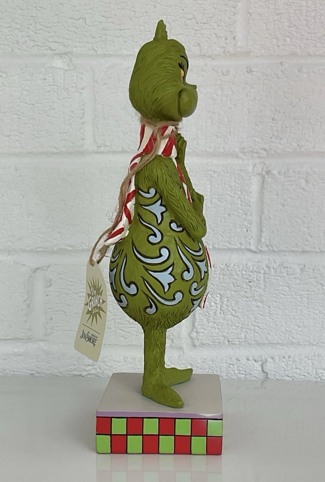 Jim Shore GRINCH WITH LONG SCARF Christmas Figurine 6010774 Dr Seuss 2022 New