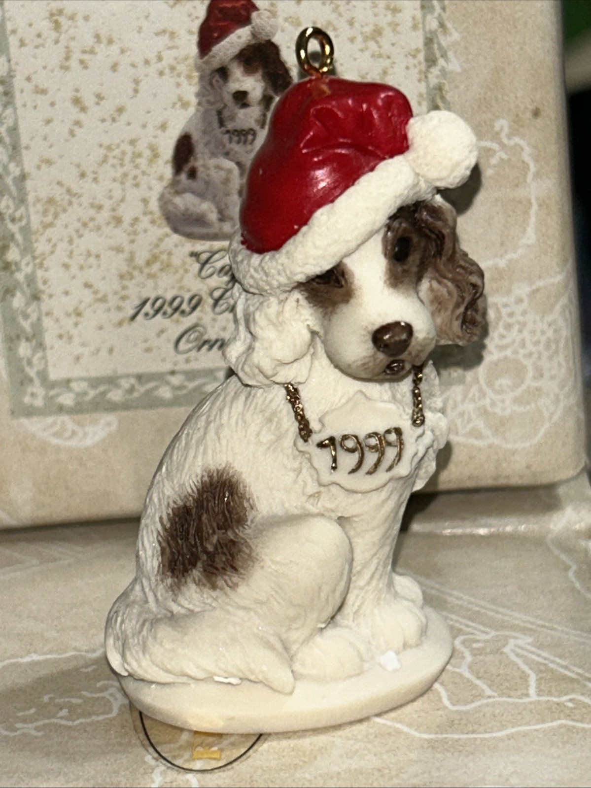1999 CHRISTMAS ORNAMENT “CAPPY” Made in Italy G. Armani Florence Sculpture￼