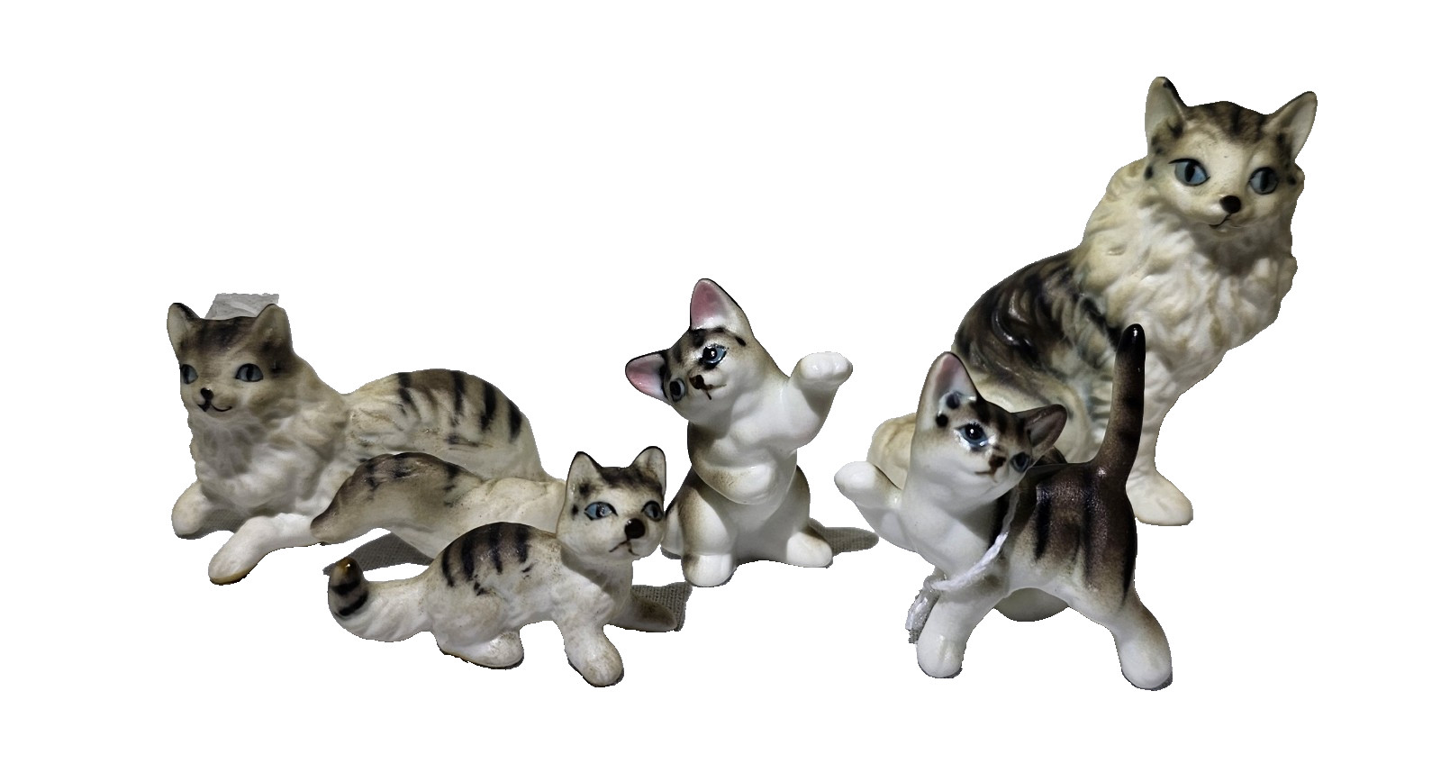 Bone China Japan Cat Figurines