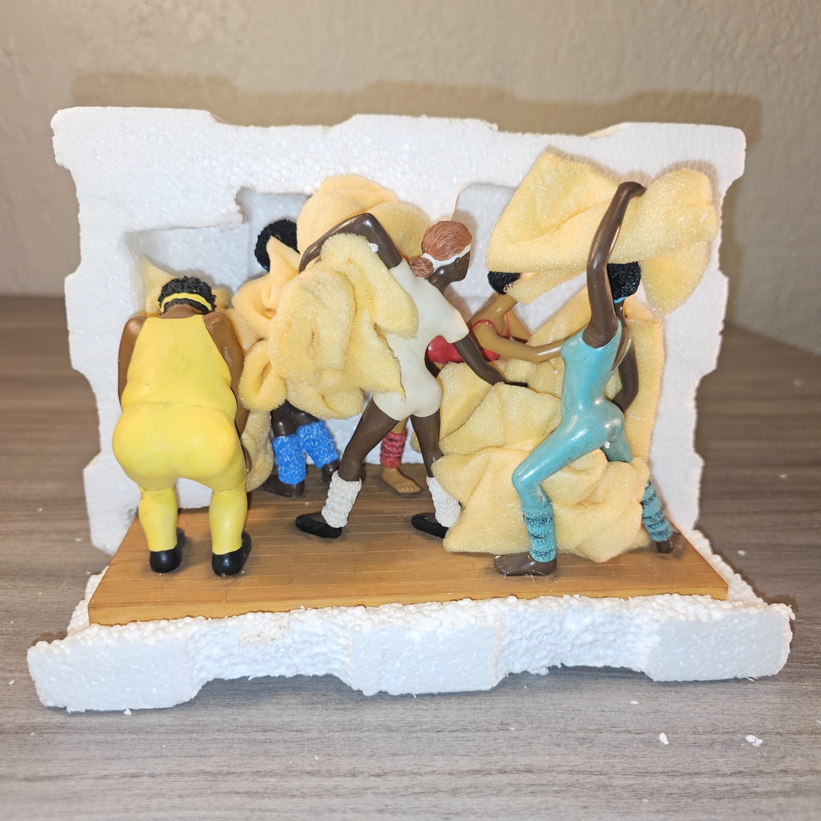Vintage Annie Lee STRETCH ONE & TWO Sass n Class African American Figurine