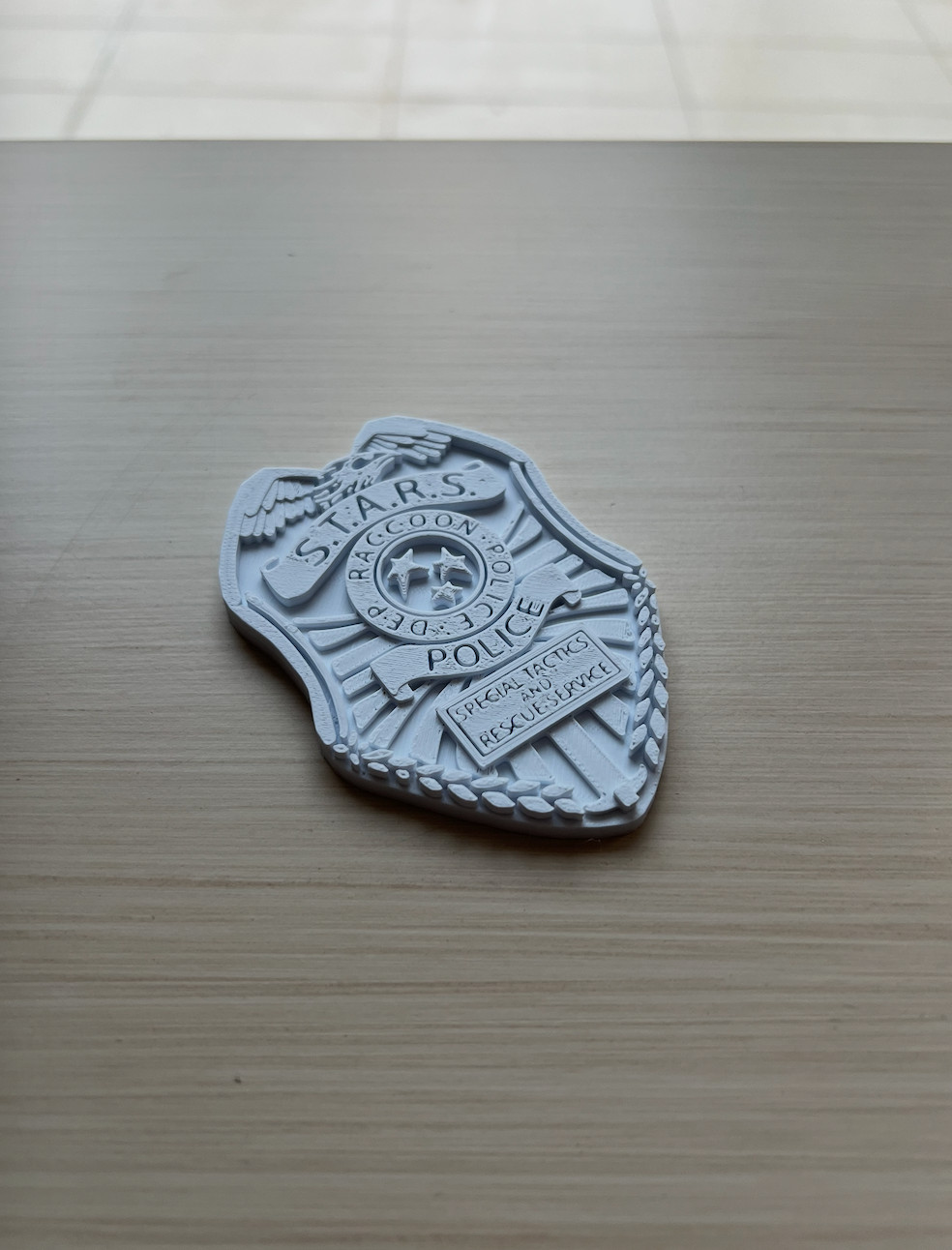 STARS Badge Cosplay Prop Resident Evil Hand Painted Model / DIY Kit 1p