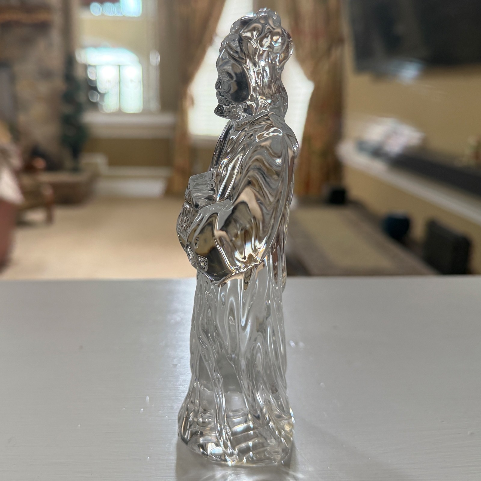 Waterford Crystal GASPAR 3 Kings Wise Men Magi Nativity Figurine He’s Mint MIB